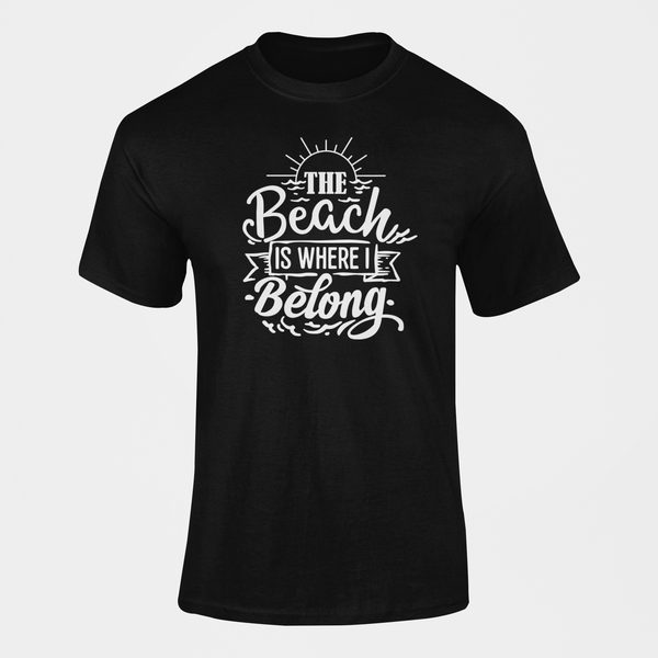 The Beach Is Where I Belong T-Shirt
