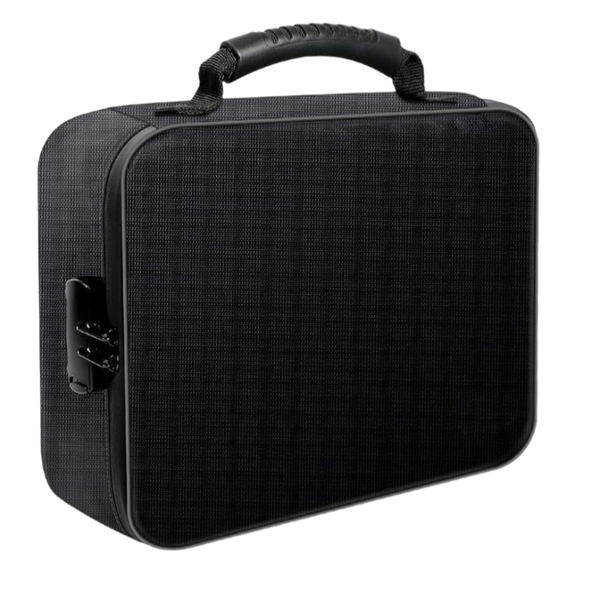 Fireproof Waterproof Document Organizer with Lock, Accordion File Bag