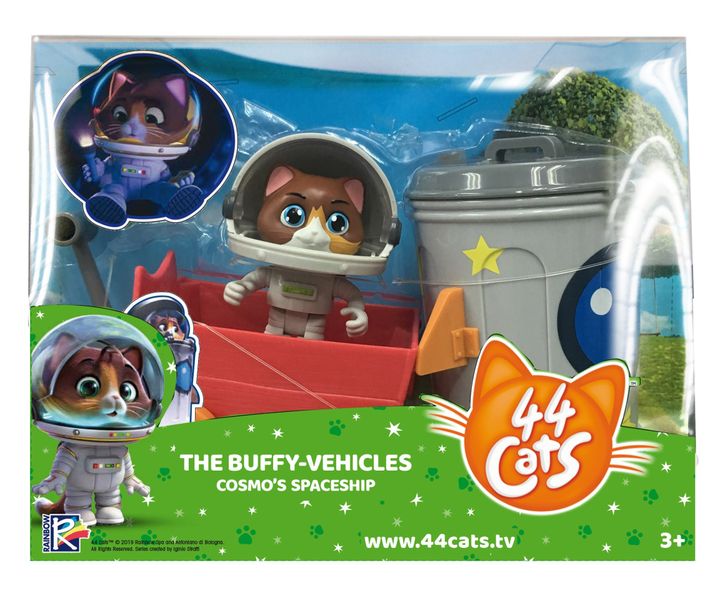 44 Cats Figure &amp; Vehicle