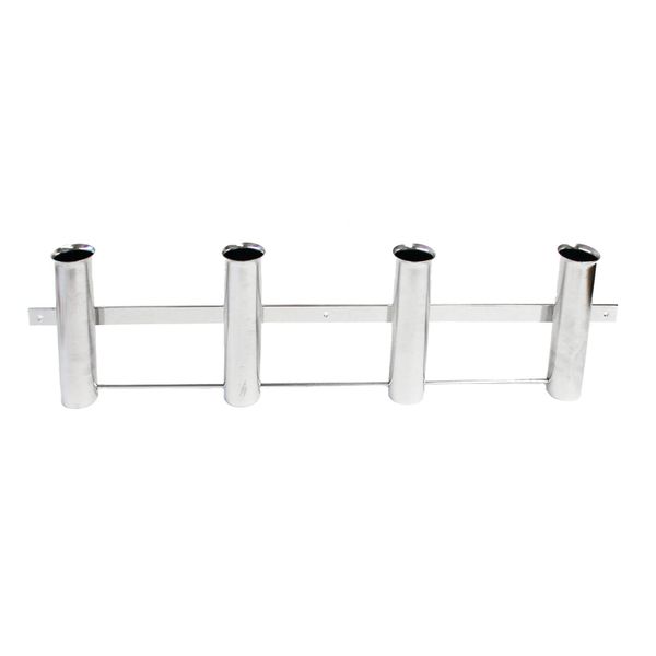 Marine Grade 316 Stainless Steel Fishing Rod Holder for Boats (4-Rod)