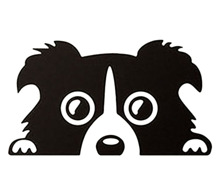 Puppy Light Switch Wall Tattoo