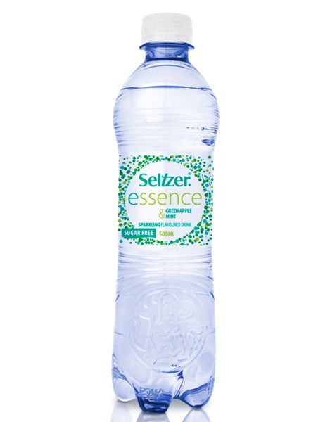 Seltzer Essence Apple &amp; Mint 24 x 500ml