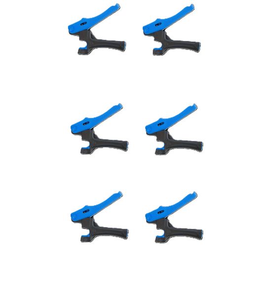 Blue and Black Irrigation Punch Tool-Set of 6