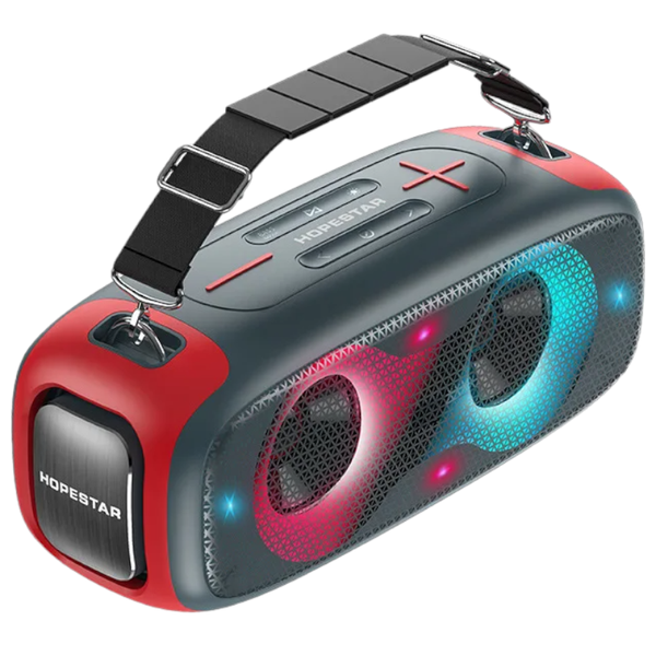 HOPESTAR - A30 Party -IPX6 Waterproof Bluetooth Colorful RGB Speaker - Blue