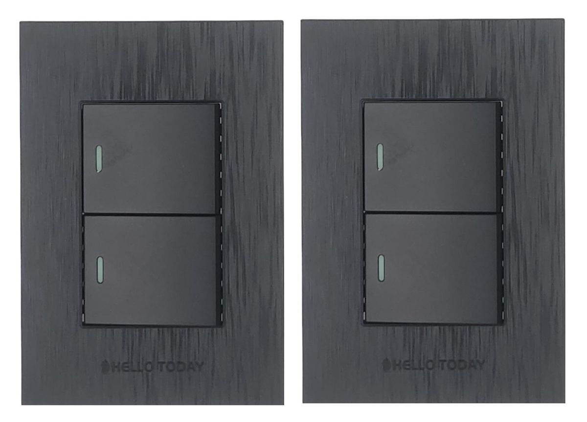 Modern 2 Lever 1 Way Light Switch 2pcs - MRUL | Shop Today. Get it