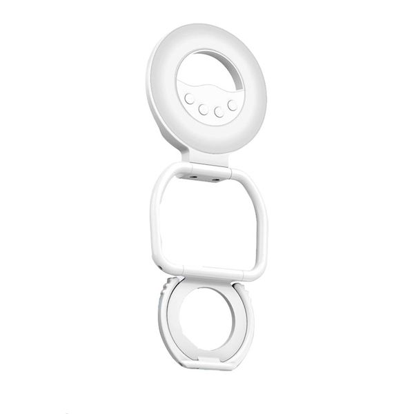 Selfie Light Magnetive Mounting Video Conference Lighting with Stand
