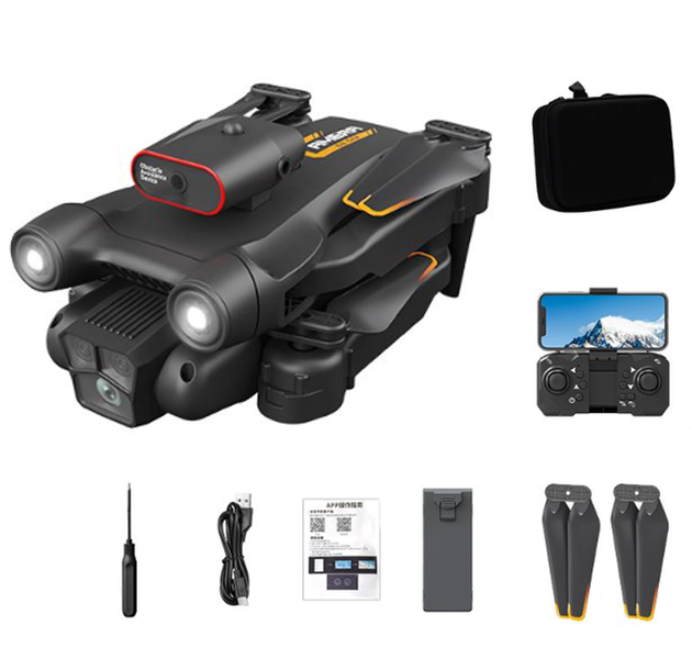 360 Obstacle Avoidance Drone with Camera 1080P, Foldable