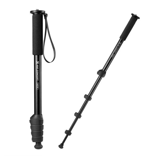 K&amp;F Concept MS16 PRO 160cm/10kg Portable Aluminium Monopod - KF09.138