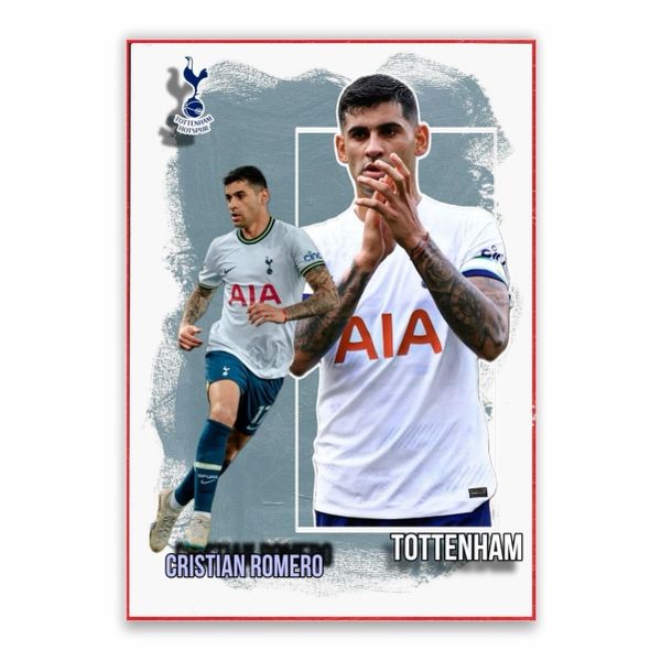Cristian Romero Tottenham Poster - A1