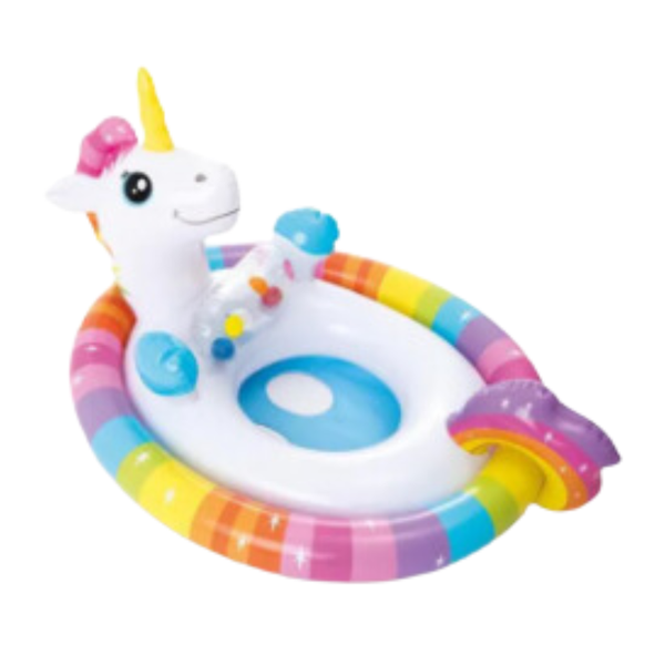 Cute Animals Design Kiddie Pool Rider Swimming Ring