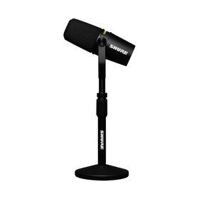 Shure MV7+ Podcast Kit - XLR/USB Microphone Bundle With Gator