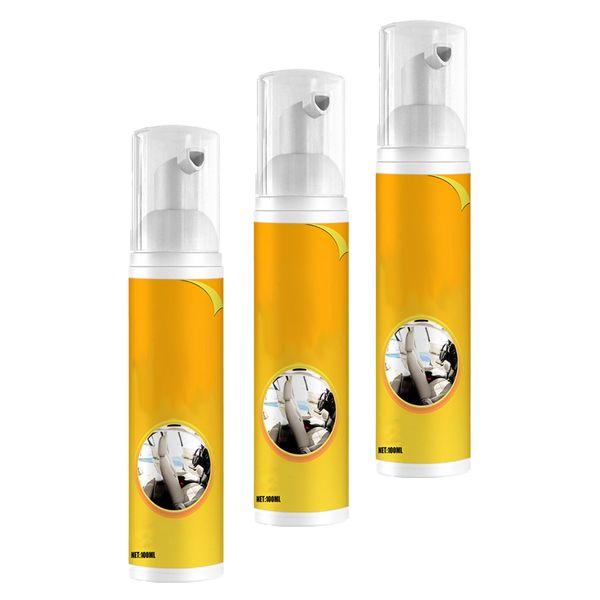Multifunctional Foam Cleaner 3Pieces for Car Interior