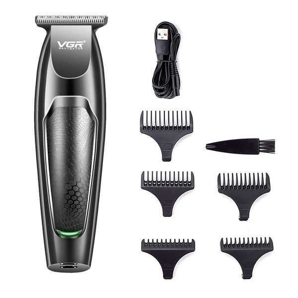 VGR - Professional Wireless Hair &amp; Beard Trimmer with 5 Hair Gauges