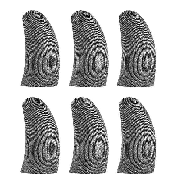 Finger Sleeves For Gaming Game Contact Screen Finger Cot(6 Pieces)
