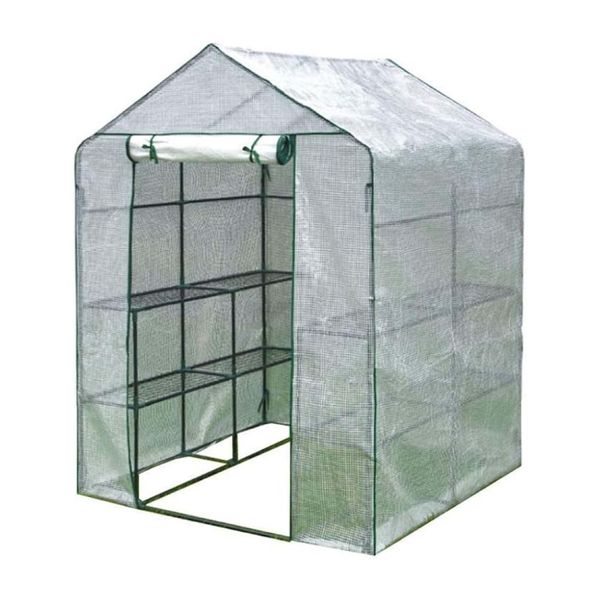 Waterproof 3 Tie Greenhouse Indoor, Outdoor Garden 143x143x195cm