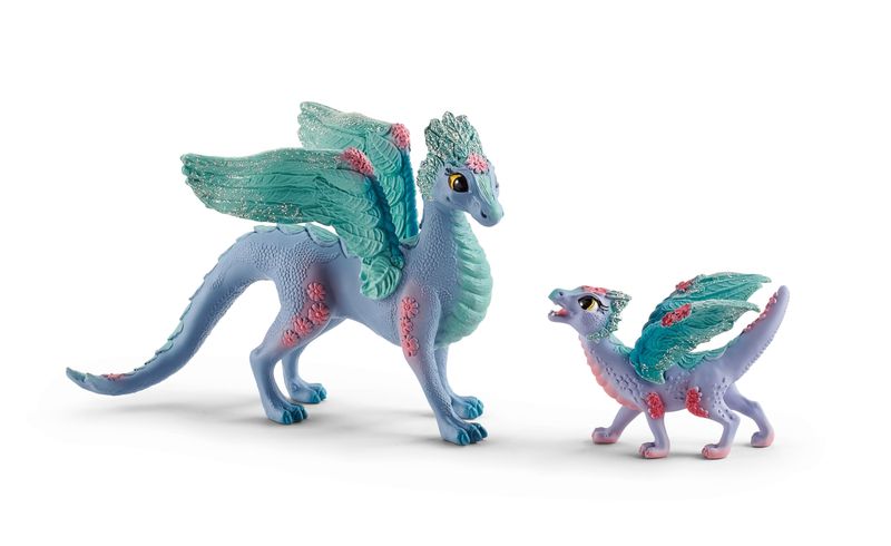 Schleich - Bayala - Flower Dragon and Baby