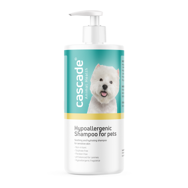 Cascade Animal Health - Hypoallergenic Shampoo for Pets - 500ml