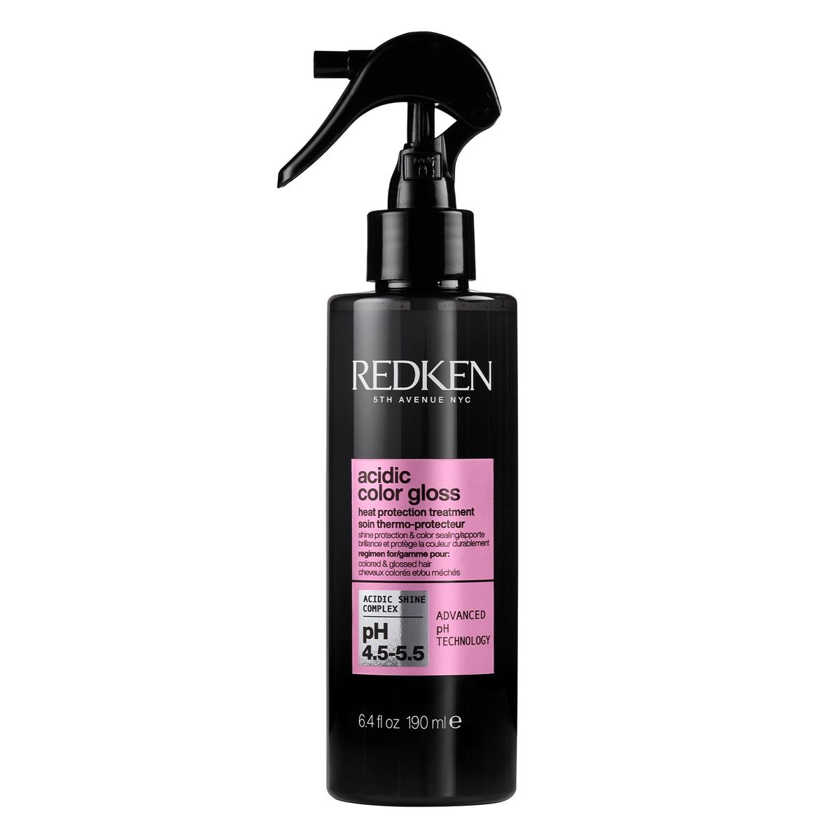 Redken Acidic Color Gloss Heat Protectant Leave-In Treatment 190ml ...