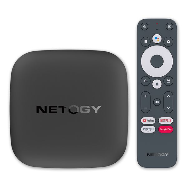 Nova Android TV Box 4K Ultra HD - Google and Netflix Certified