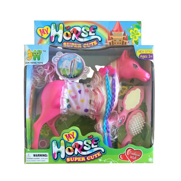 My Super Cute Horse (Pink) 24cm x 24cm