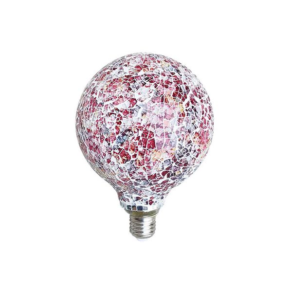 ACDC - 6W Warm White G130 Shattered Glass LED Lamp E27