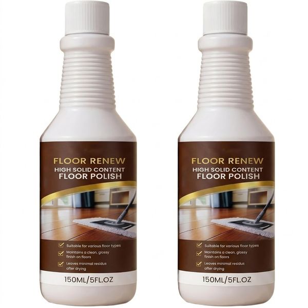 Wood Floor Restorer Polish 2 Pack for Dull Floors