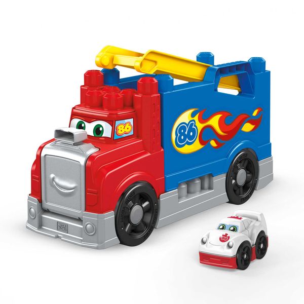 Mega Bloks Fisher-Price Toddler Blocks Race Car Building Toy