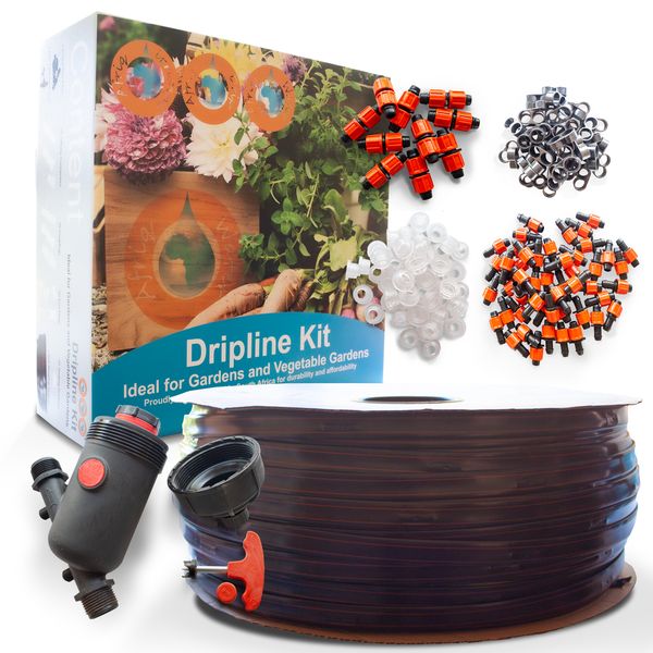 Afriq Water Garden and Vegetable Drip Irrigation Kit (Medium)