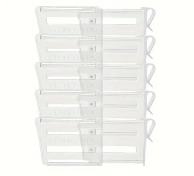 Fridge Door Adjustable Organizer - Set Of 5