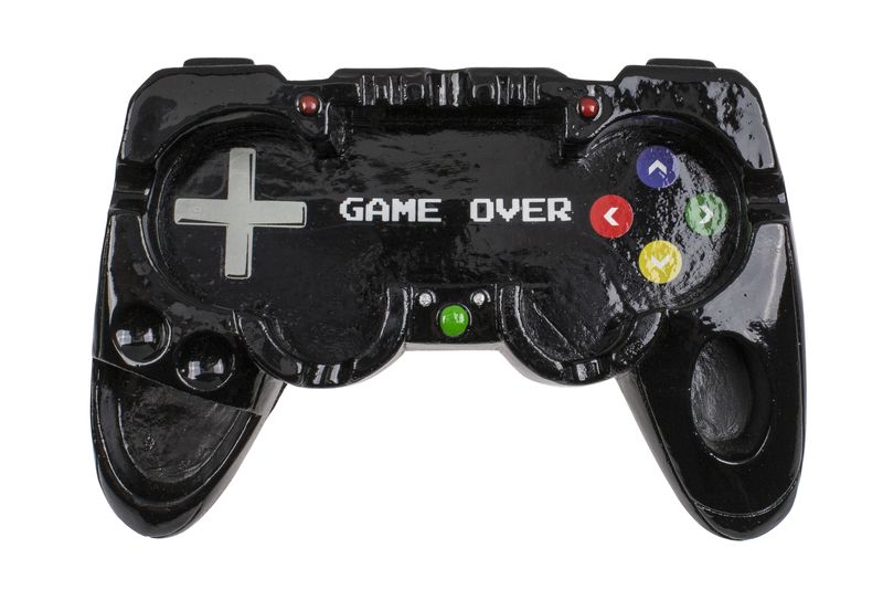 Polyresin Gaming Controller Ashtray - 16cm