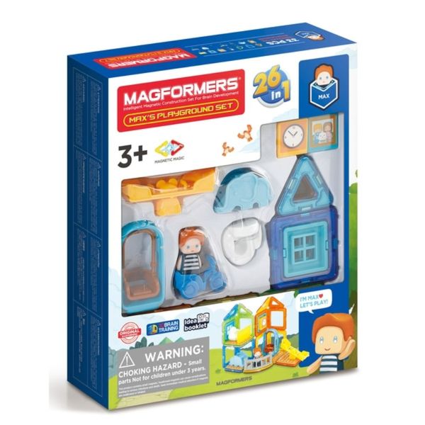 Magformers Magnetic Building Set: Max's Playground Set