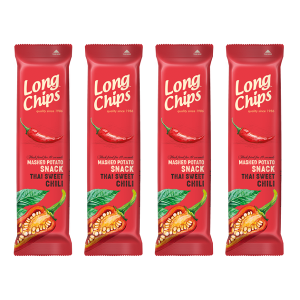Long Chips - Thai Sweet Chili 75g (Pack of 4)