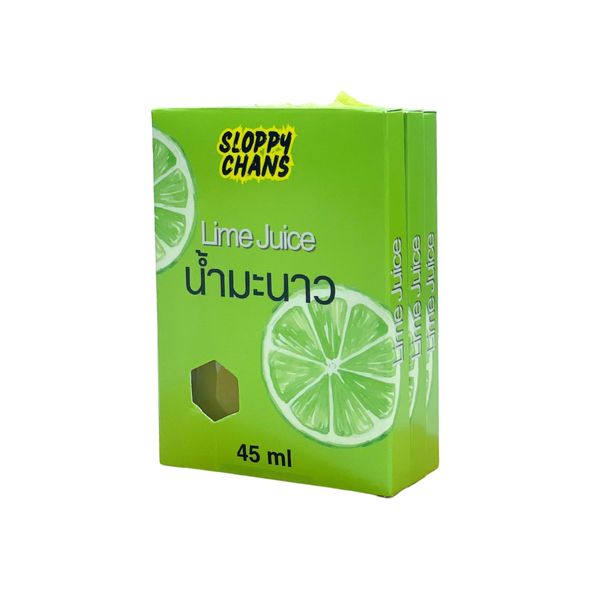 Sloppy Chans Lime Juice 45ml 3 pack