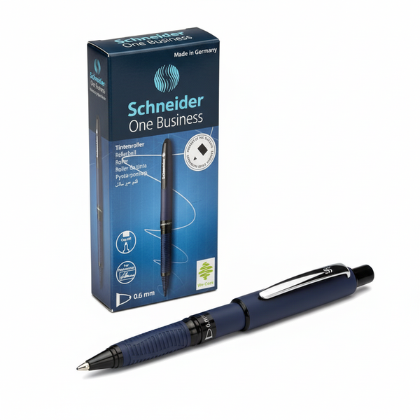 One Business Rollerball Pens - Box of 10- Black Ink