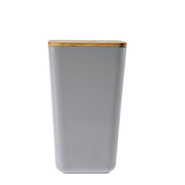 George &amp; Mason - Lita Bamboo Fibre Square Canister Big - Grey
