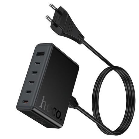 Fast Charging Hub Adapter 45Watt With 1 USB-A + 5 USB- C Port-C150A-hoco Image