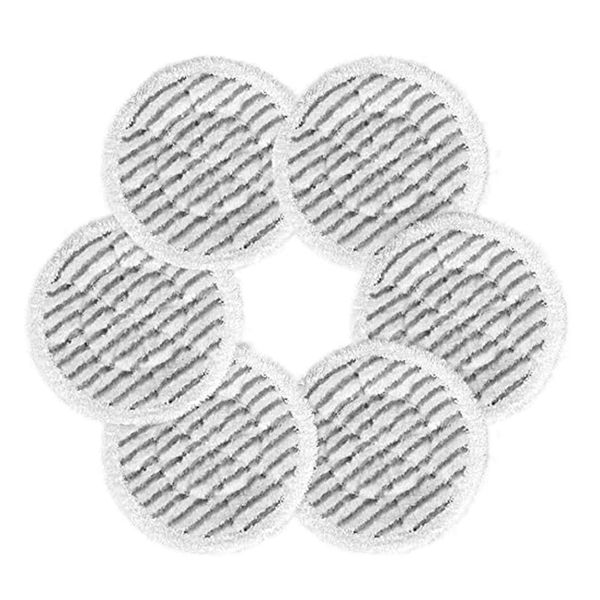 6PCS Steam Mop Replacement Pads for Shark S7001 S7000AMZ S7000 Series