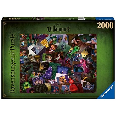 Ravensburger 2000 Piece Puzzle Disney Villainous- All Villains Image