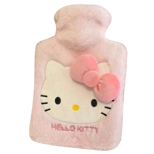 Hello Kitty Mini Plush Hot Water Bottle - 500 ML (16cm x 23cm)