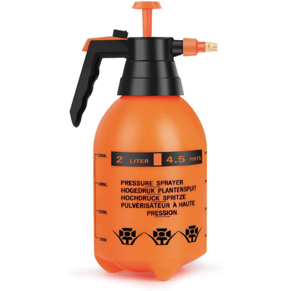 2L High Pressure Sprayer with Adjustable Brass Nozzle