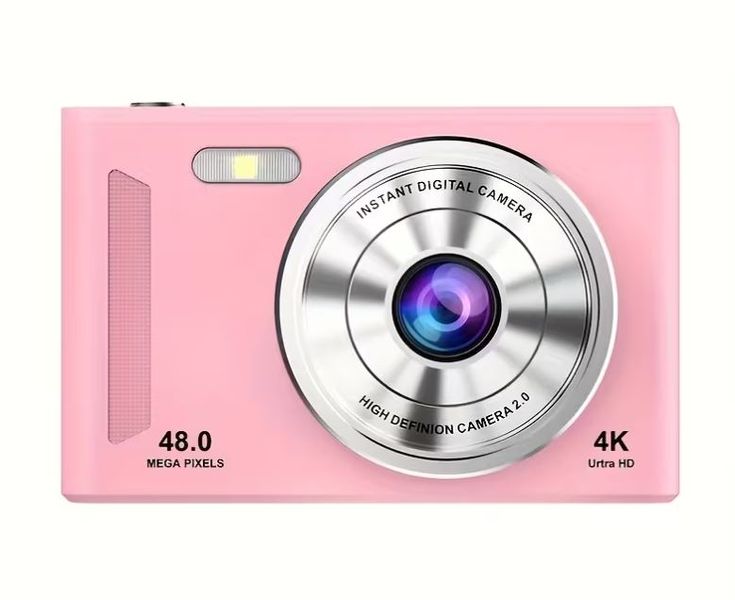 4K 48MP Digital Compact Vlogging &amp; Travel Camera with LCD Screen