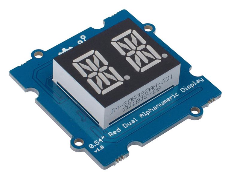 Seeed Studio (104020132) Alphanumeric Display Module, 0.54 inch, Red