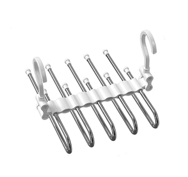 5-in-1 Multifunction Stainless Steel Folding Trousers Rack