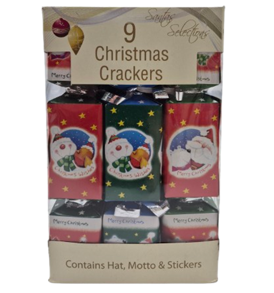 Xmas Crackers - Set of 9 - C25