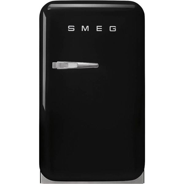 Smeg FAB5RBL5 Minibar Freestanding Fridge 50's Retro Style Black
