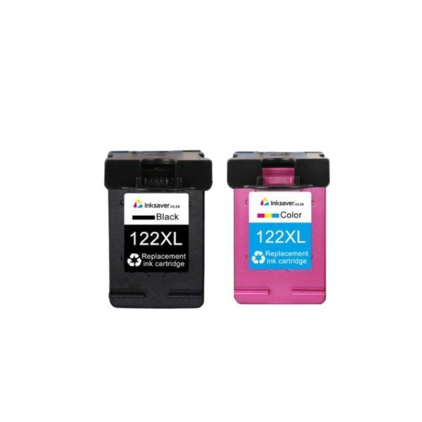 Inksaver Compatible HP 122XL Black &amp; Colour Combo Pack