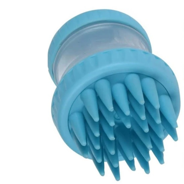Pet Silicone Easy Bathing Massage Brush Wash Cup
