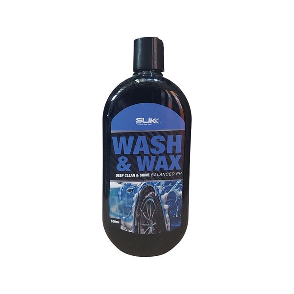 SLIKK Wash &amp; Wax Car Shampoo 500ml ( 12 Pack )