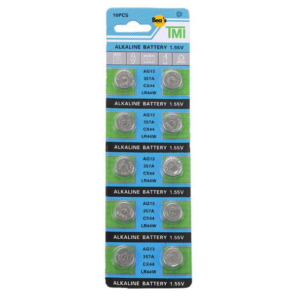 Bea's Choice AG13 | 357A | CX44 | LR44W Alkaline Batteries 1.55V
