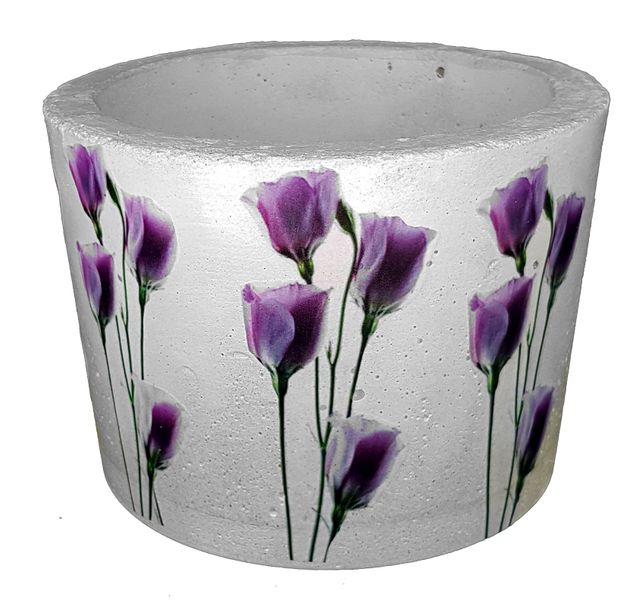 Perfectly Potty - Artisan Cement Pot - Lisamthums - Medium
